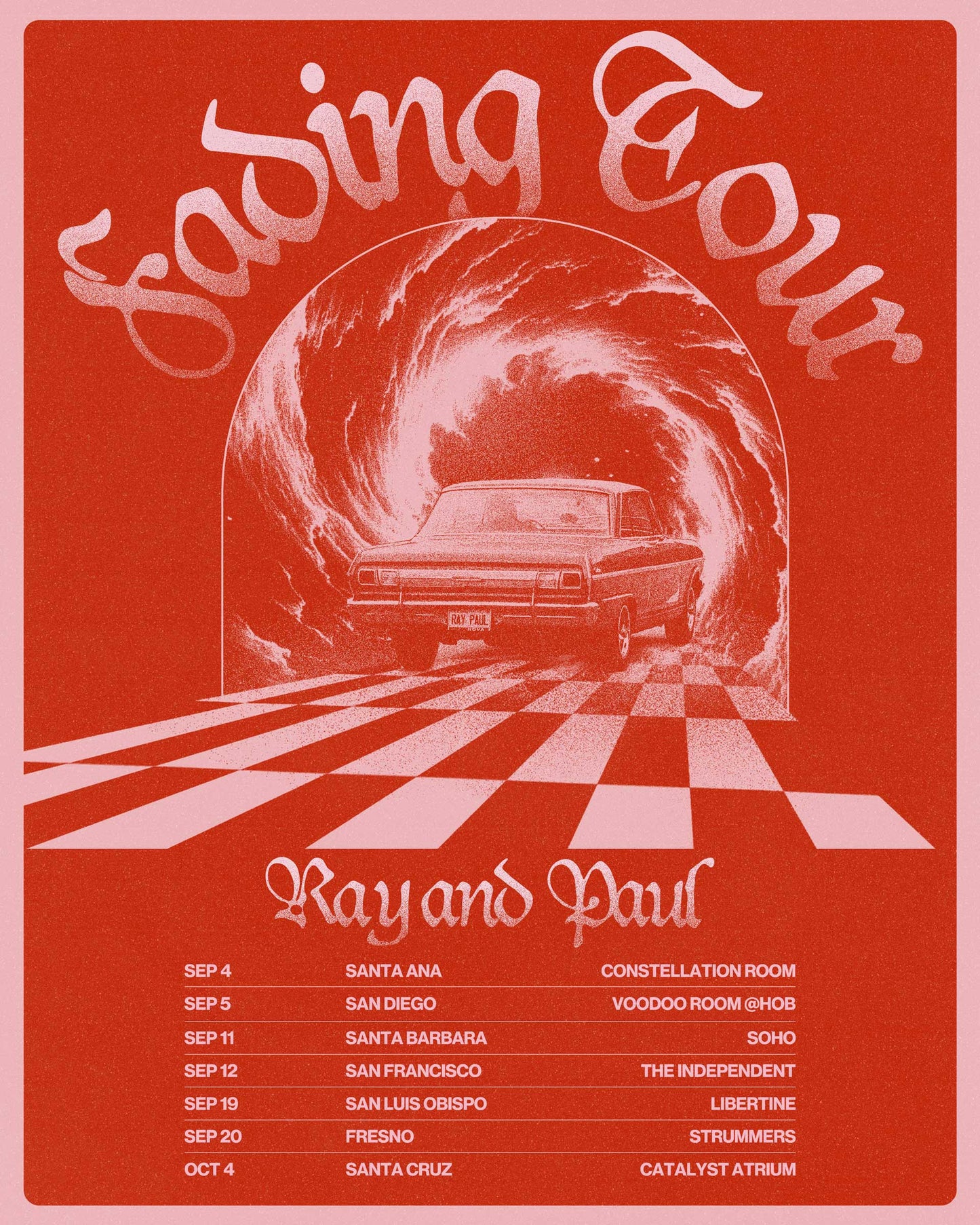 Fading Tour Poster