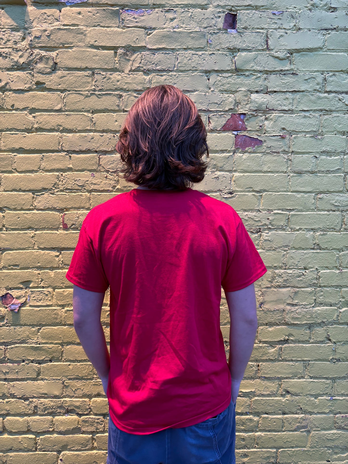 New Ray and Paul Logo Tee- Red